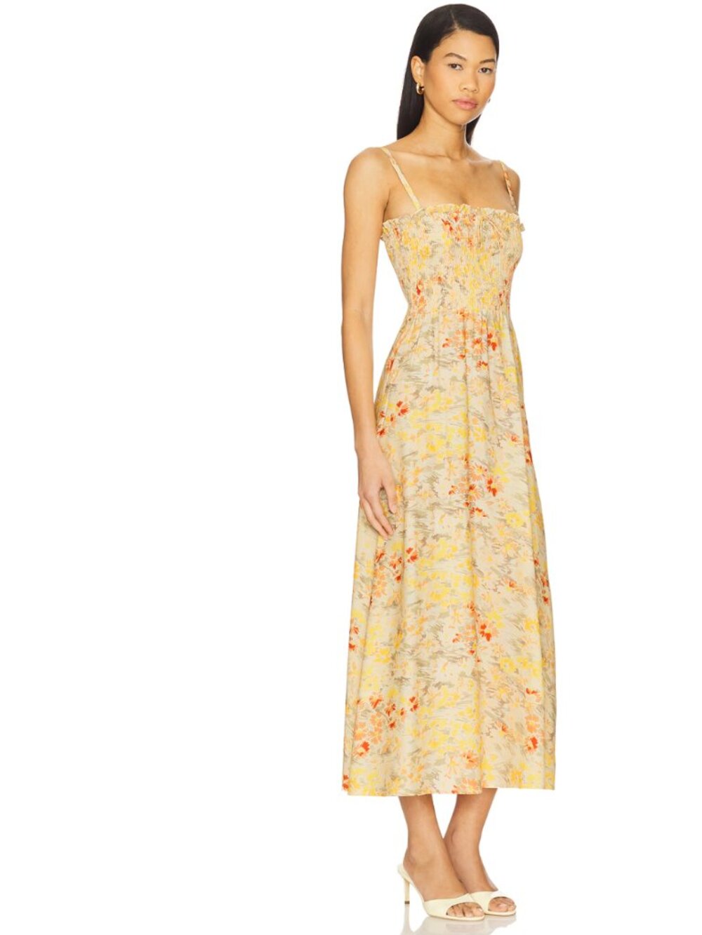 FAITHFULL the Brand Sorana Midi Dress - Picture 5 of 6